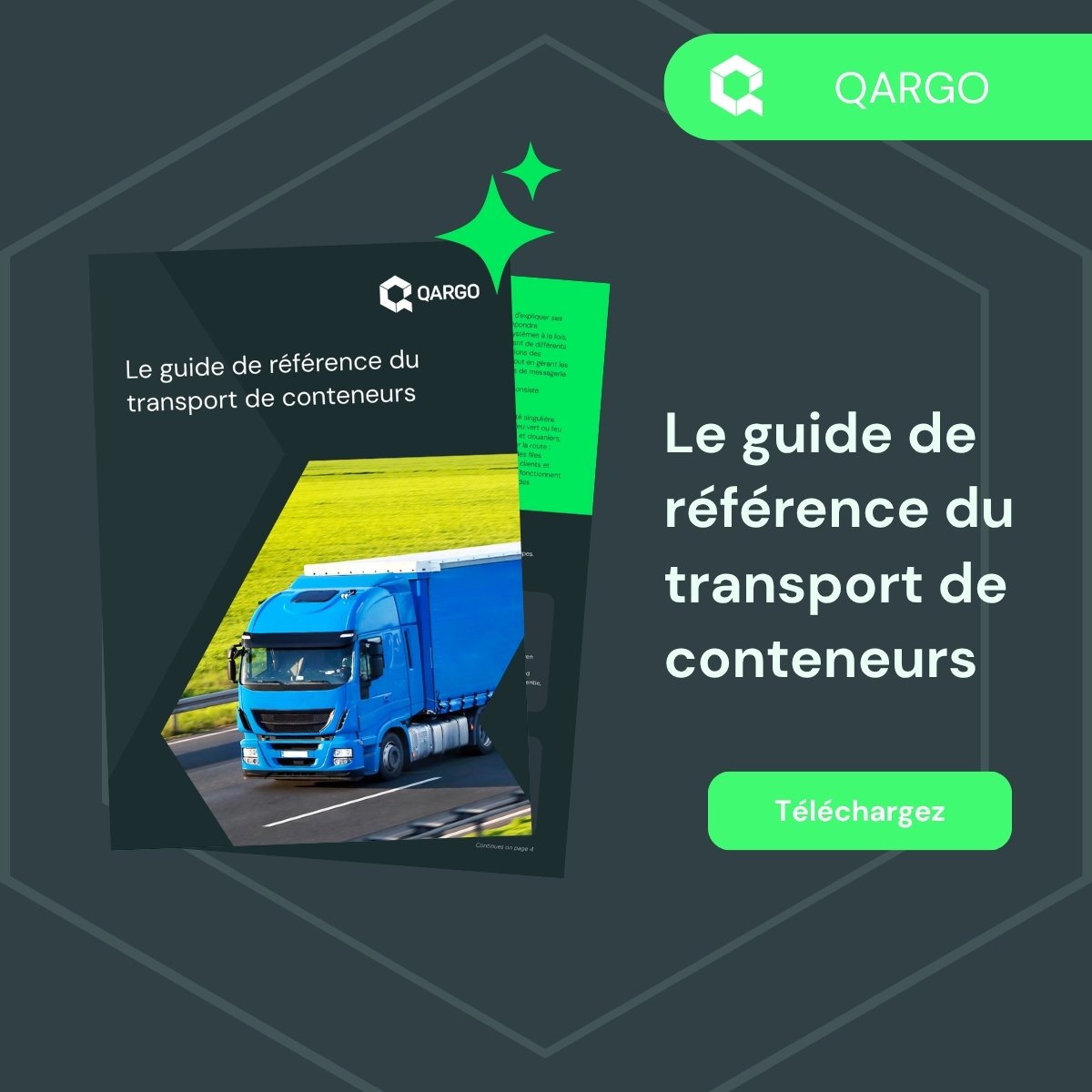 Couverture du guide complet des opérations de transport de conteneurs