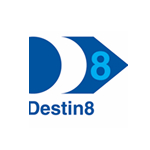Destin8 logo