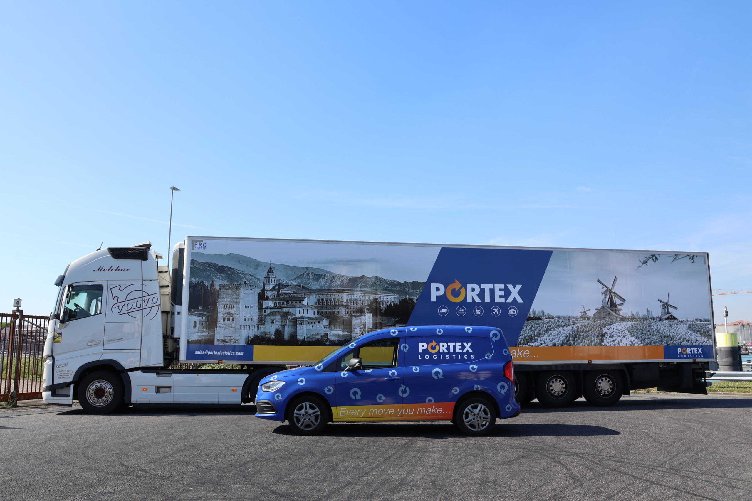 Portex Logistics truck