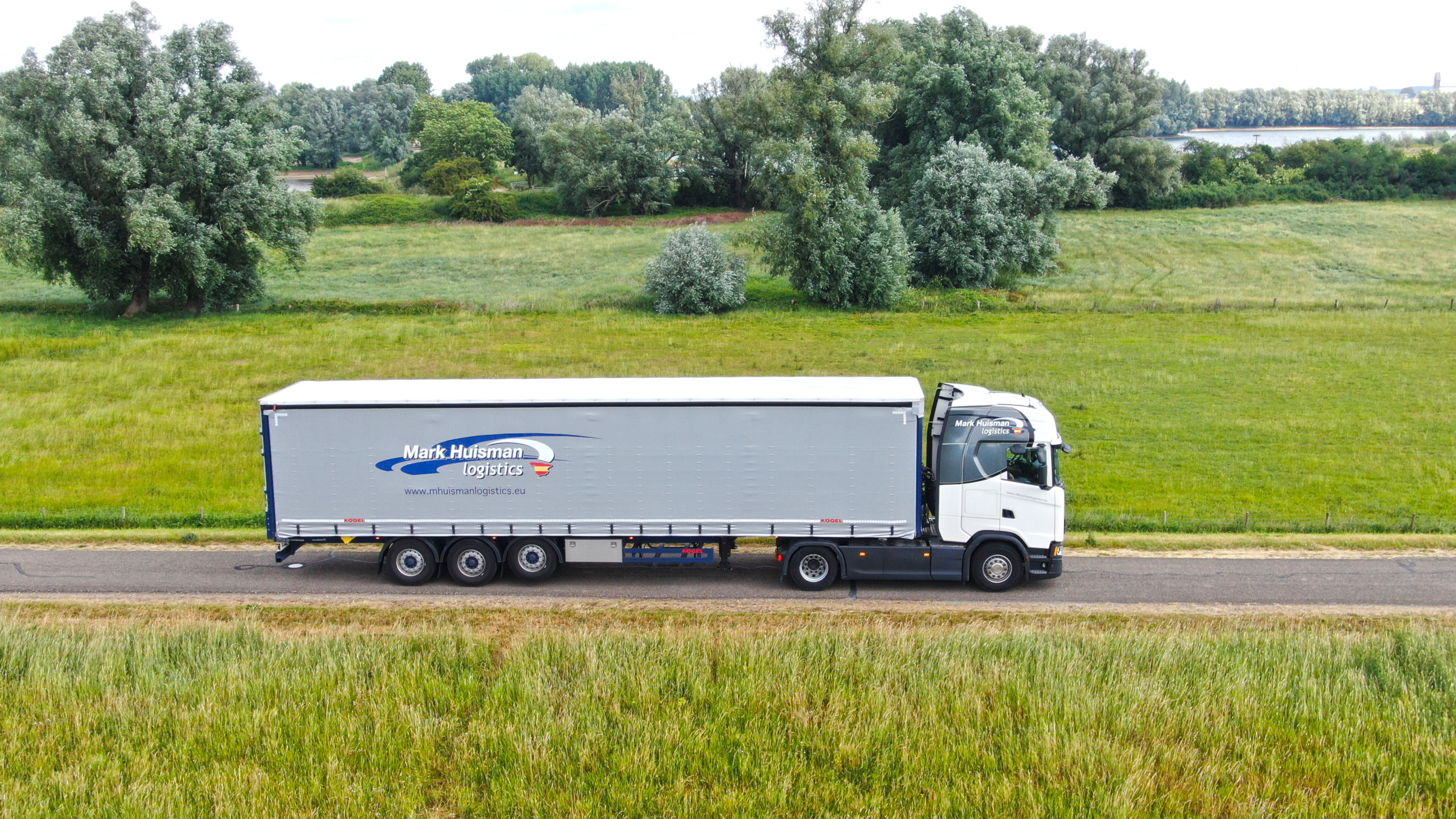 Mark Huisman Logistics lorry