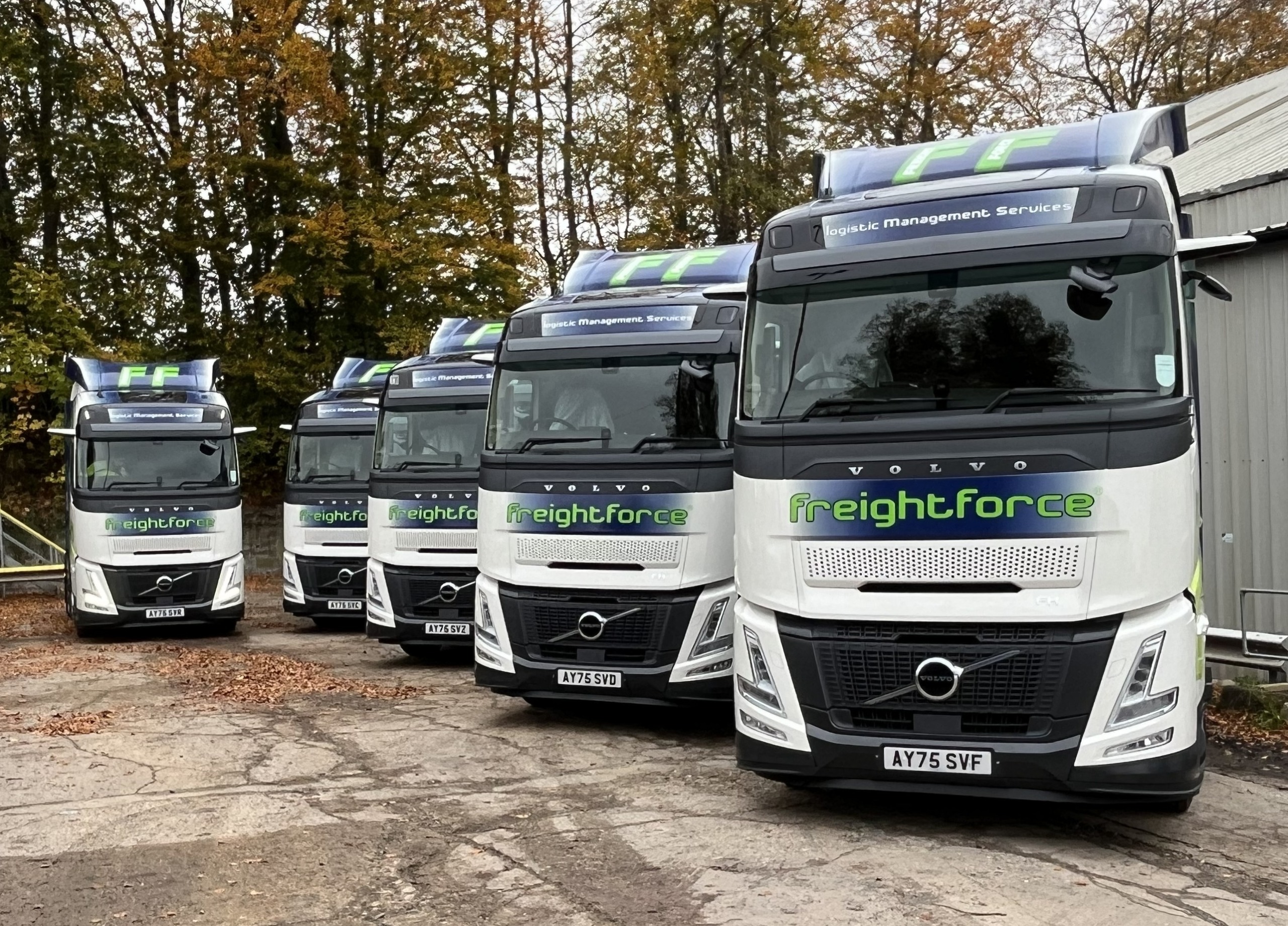 FreightForce Distribution trucks 